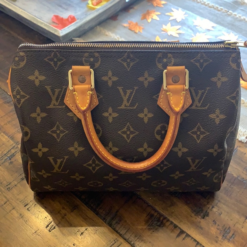 Louis Vuitton Speedy 25 bag. Authentic